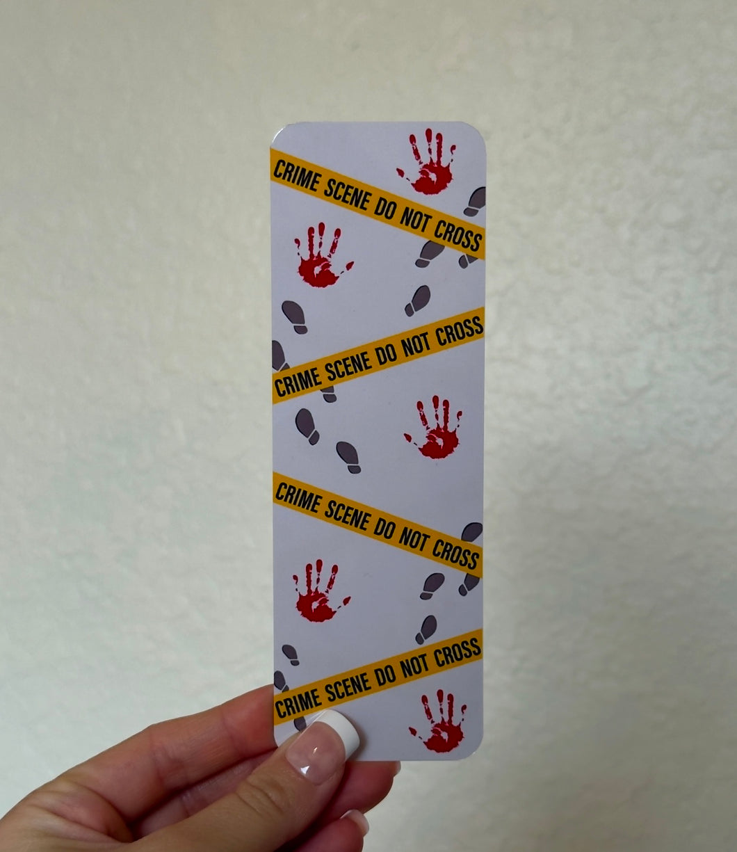 Crime Scene Bookmark